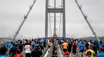 İstanbul Maratonu‘ ndan Çok Renkli Görüntüler..!