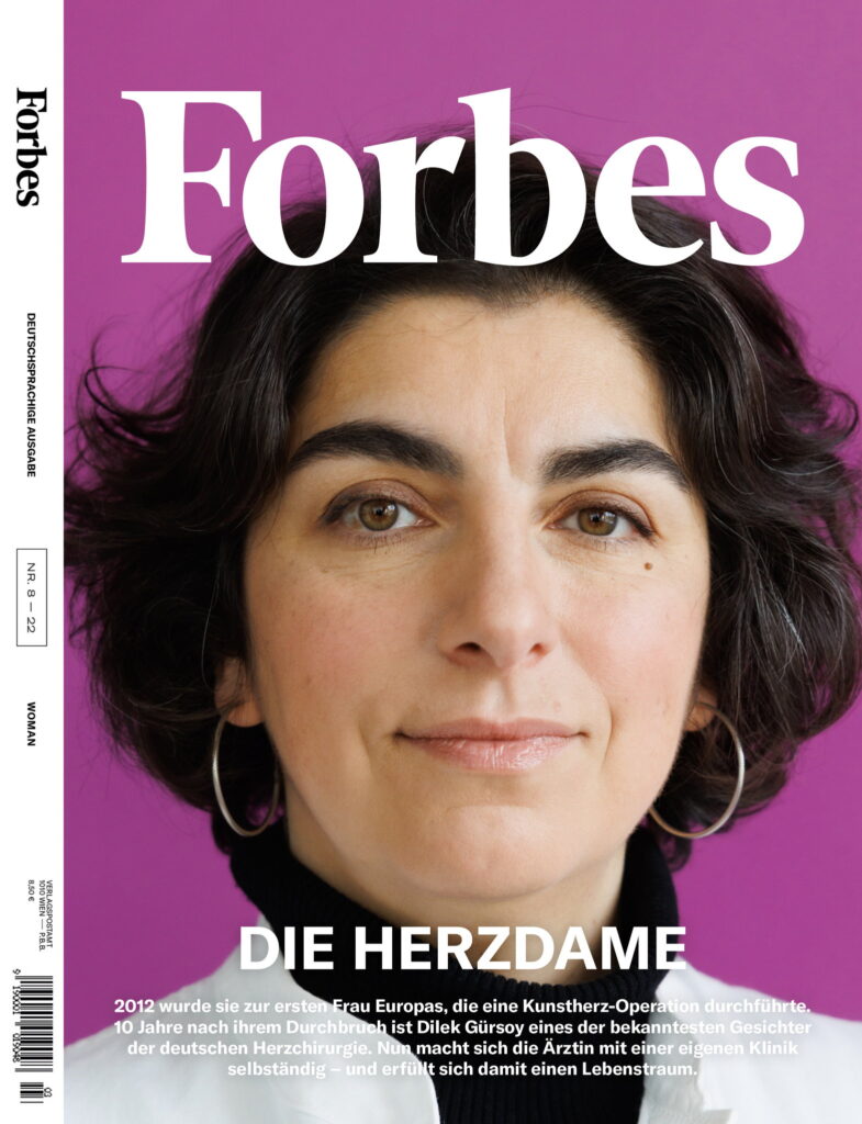 Dr. Dilek Gürsoy FORBES dergisine kapak oldu